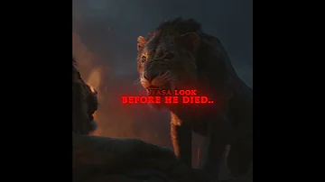 SCAR THE GREAT VILLAIN Lionking Edit Disney Mufasa Lion Shorts Mufasa Taka King Pulse 