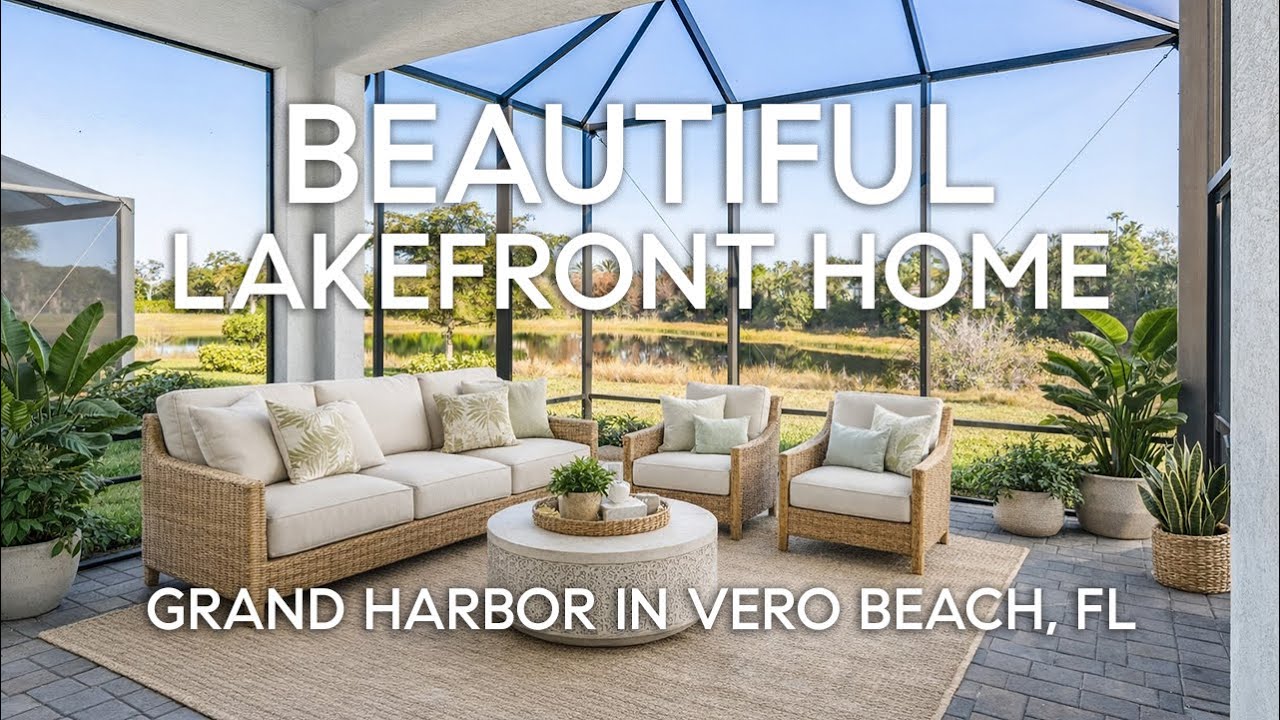 Take a Look Inside This Stunning Waterfront Home | Grand Harbor in Vero Beach, FL