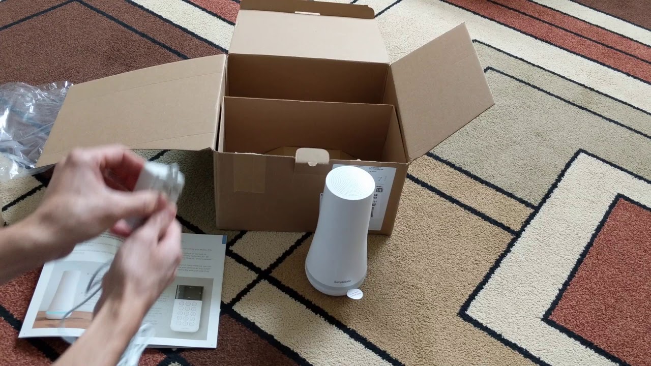 SIMPLI SAFE BASE SET UP | HOW TO SET UP THE SIMPLI SAFE BASE - YouTube