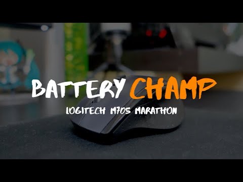 Logitech M705 Marathon Mouse │ Review (Longest Battery Life Wireless Mouse)