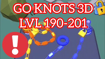 Go Knots 3D GAMEPLAY Walkthrough - LVL 190-201