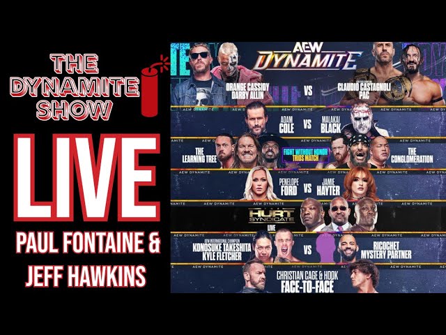 Ricochet's mystery partner | Hurt Syndicate | PAC/Claudio Vs. Darby/OC | The Dynamite Show Live