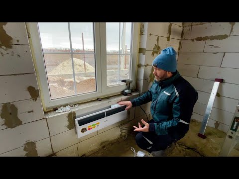 ТЕПЛО И УЮТ ЗА КОПЕЙКИ! Установил конвекторы отопления в дом 🏠