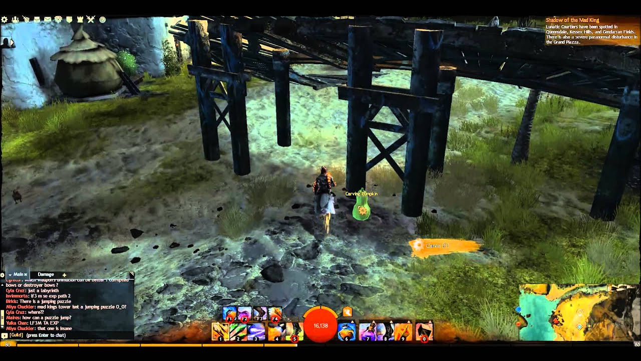 Guild Wars 2 Pumpkin Carving Halloween Event All Act Part 1 Greek Voice in HD 1080P - YouTube