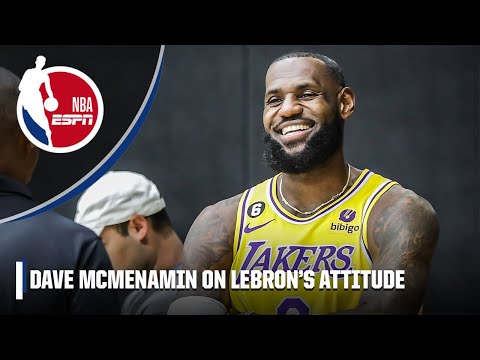 Lebron is refreshed! - dave mcmenamin details what he saw at lakers media day | that's od