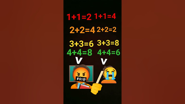1+1=4 2+2=2  3+3=8 4+4=6