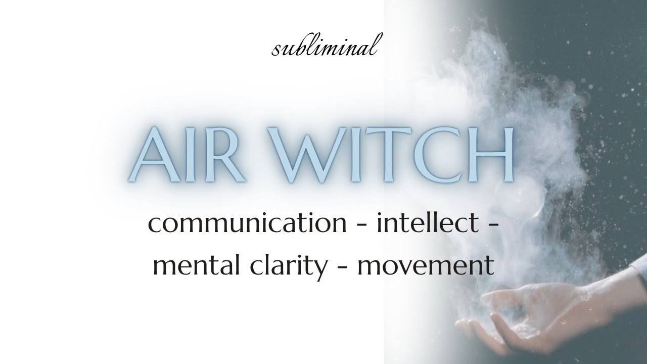 ¤~• connected to air | AIR WITCH subliminal | 432 hz