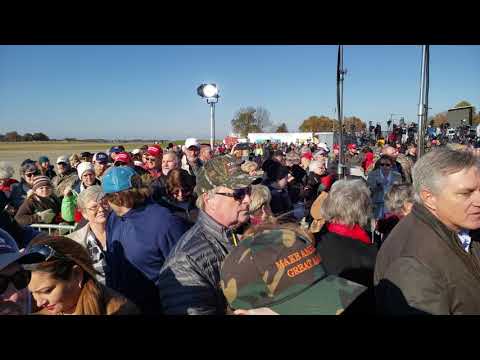 The Crowd At Tupelo Mississippi Donald Trump Rally November 26 2018
