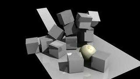 Very basic Blender physics test