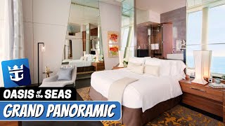 Oasis Of The Seas Grand Panoramic Suite Tour Review 4K Royal Caribbean Cruise