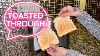 Honest Review 2 Slice Toaster Breville Toasted Through Out