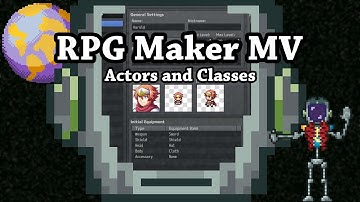 RPG Maker MV Actors and Classes