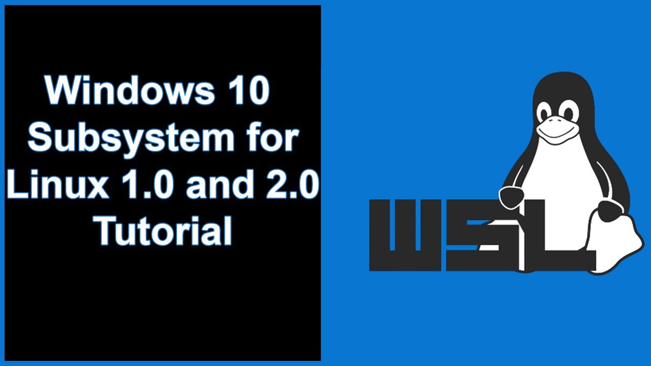 How to Setup Windows Subsystem for Linux (WSL) in Windows 10 | Version ...