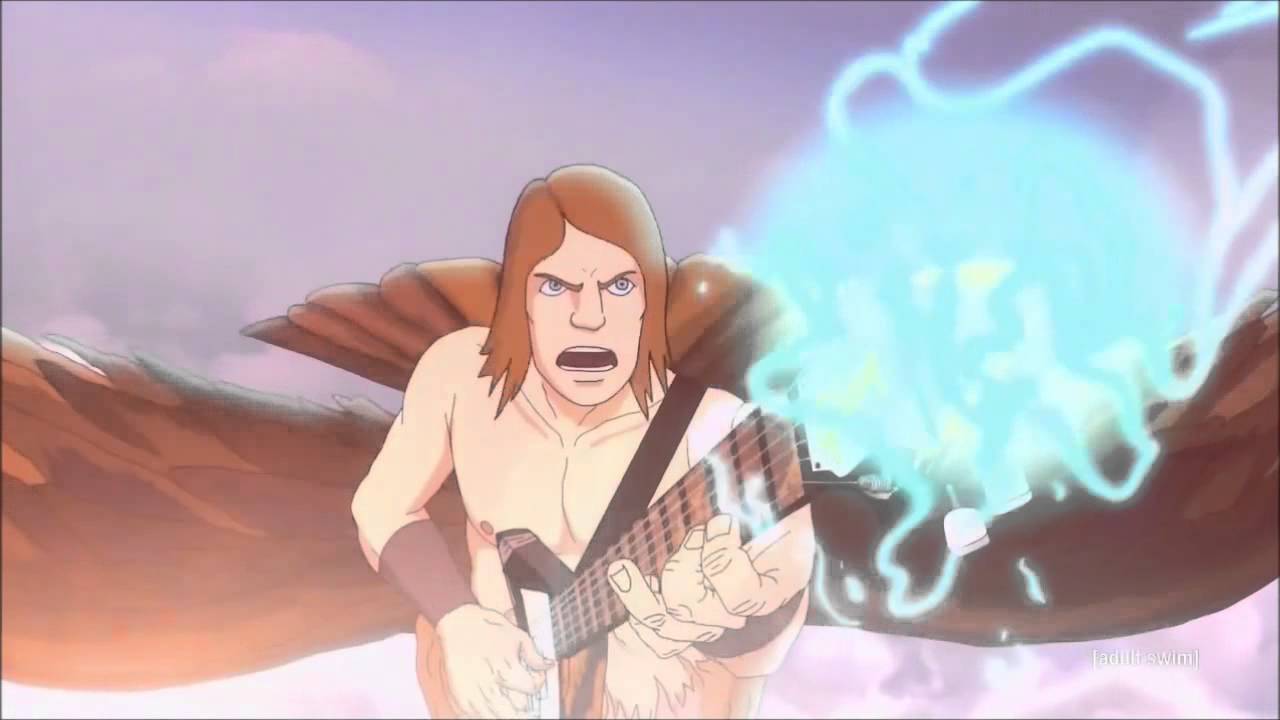 Metalocalypse The Doomstar Requiem Toki Skwisgaar Guitar Duel Metalocalypse Toki Toki Wartooth