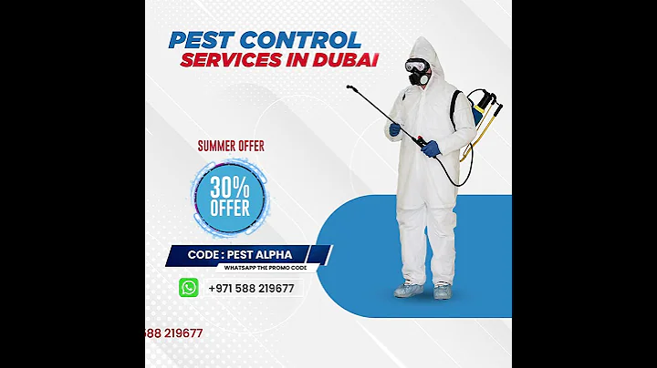 𝐒𝐔𝐌𝐌𝐄𝐑 𝐎𝐅𝐅𝐄𝐑 - 30% Offer on Professional Pest Control Services in Dubai