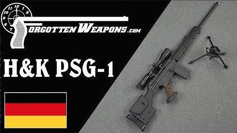 H&K PSG-1: The Ultimate German Sniper Rifle