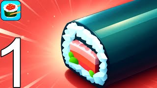 Sushi Roll  3D🥐 🍣 - Gameplay Walkthrough Part 1 Tutorial NEW Mobile Game (Android,ios) screenshot 4
