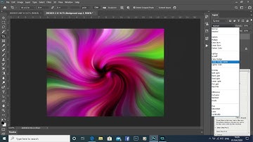 Simple Twirl effect design in Photoshop using any image