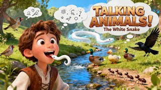 The White Snake: He Understood Animals! (Brothers Grimm Animated Fairy Tale)