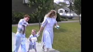 Easter Sunday at the Harkers Island Ward - 15 April 1990