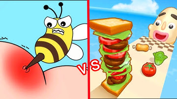Sandwich Runner 🆚 tricky brain 🧠 Story Help me 😭 game 🎯🤑 2024 new