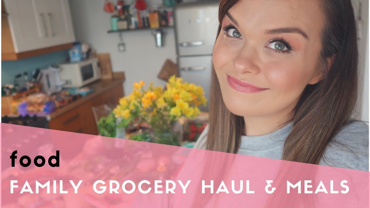 GROCERY HAUL - FAMILY MEAL IDEAS & A BIT OF SLIMMING WORLD - TESCO GROCERY HAUL 2018