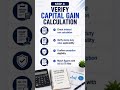 Received capital gain tax notice?