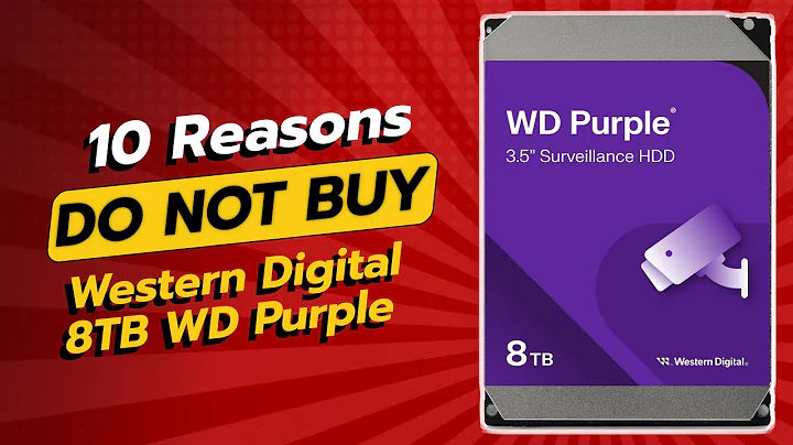 DON'T BUY Western Digital 8TB WD Purple Until You WATCH THIS! 🚫🧐 (10 Reasons)