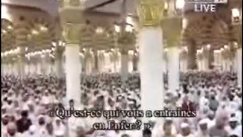 تلاوة مؤثرة لسورة المدثر للشيخ صلاح البدير