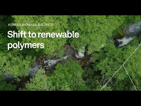 Kemira biomass balance -shift to renewable polymers - video from Kemira