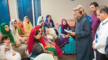 Muslim Wedding - A Pakistani Nikah Ceremony at Jamia Riyadhul Jannah in Mississauga Toronto