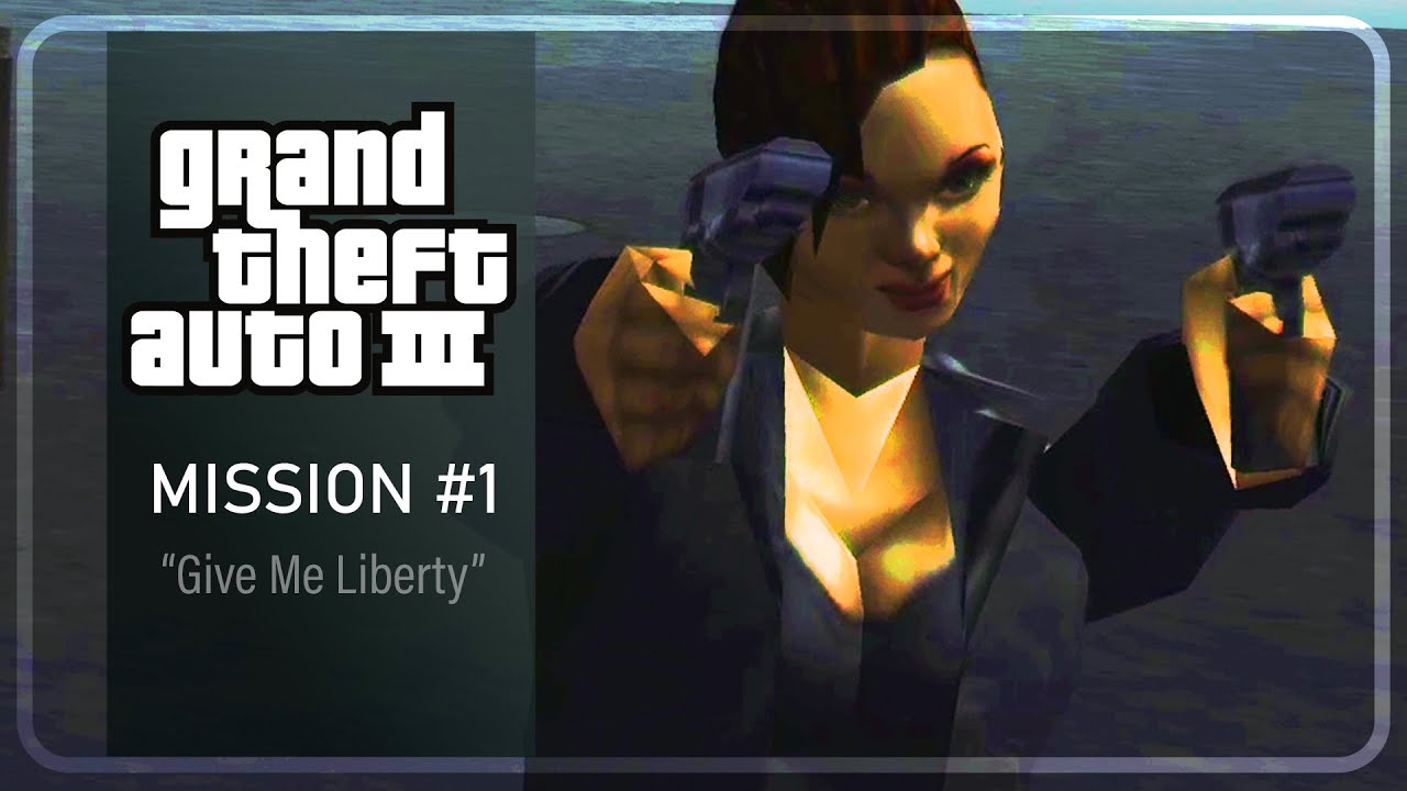 GTA 3 Definitive Edition - Intro & Mission #1 - Give Me Liberty 