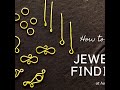 How to make Jewelry Findings at home l Make your own Jewelry Findings l Wire Jewelry Findings HD 720
