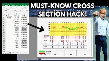 How to Create Cross Sections of canal darins etc. in AutoCAD Quickly & Easily - Part 3