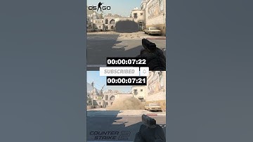 🕒 SMOKE IDŐK cs2 vs csgo #cs2 #csgo #dust2 #shorts #smoke #time