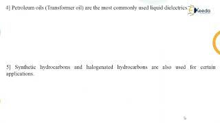 Liquid Dielectrics and Solid Dielectrics - High Voltage Engineering