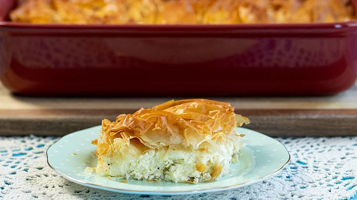 Tiropita: Greek Feta & Phyllo Pie