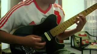 behind the mask (OLD MAN&#39;S CHILD) cover guitarra
