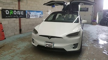 Tesla Model X 2018 Blackvue DR900S-2CH 4K dash cam