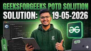 GeeksforGeeks POTD Solution | 19-05-2026 | Minimum Multiplications to reach End