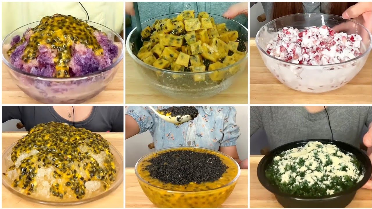 Salisha || SATISFYING ICE EATING ASMR VIDEOS || Ice Shop 🍏