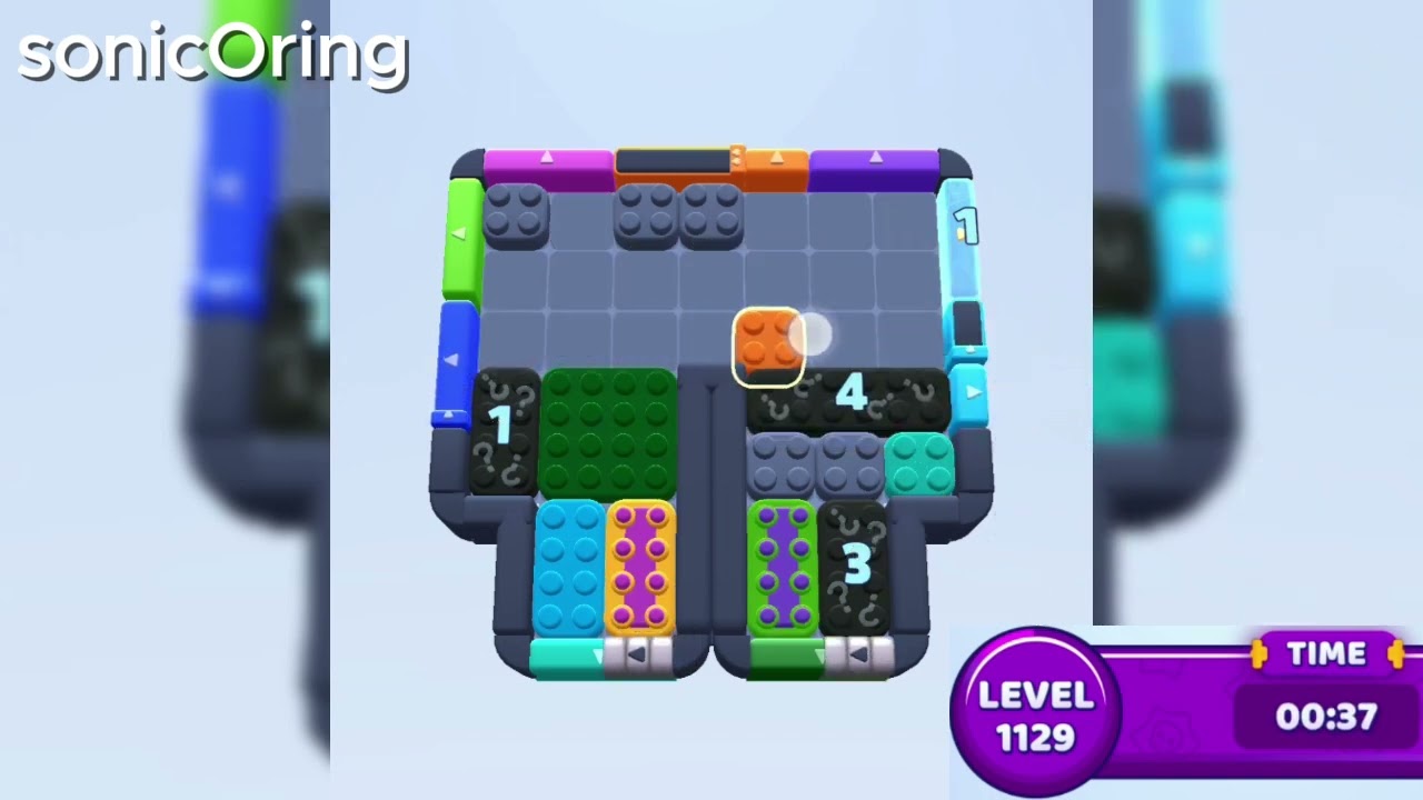 Color Block Jam Level 1129 - YouTube