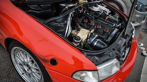 Audi A4 1,8T B5, 583hp/613nm @ 2bar.