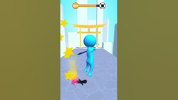 Sword play! ninja slice runner 3D🔪😜 gameplay video😍 | (Android iOS games)#66 #swordplay #shorts