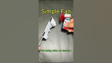 simple fan science project #shortsfeed #shorts #short #shortvideo #youtubeshorts #shortsviral