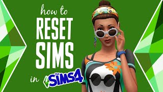 How to Reset a Sim in The Sims 4 (Unresponsive Sims) 🤔