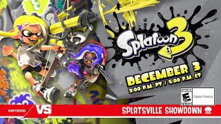 Splatoon 3 Splatsville Showdown Event 1