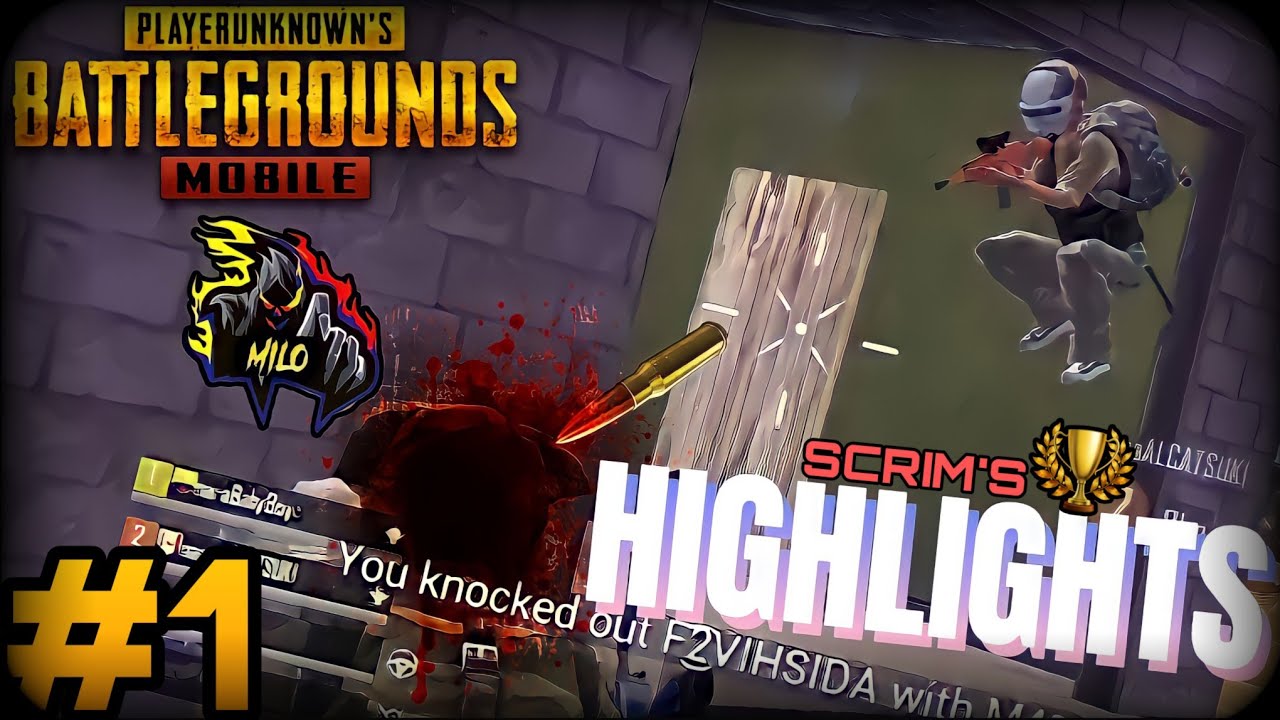 Milo Gaming MiLo Gaming | Scrims Highlights #1🔥 | PUBG MOBILE - YouTube