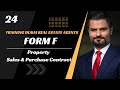 Part 24 of training dubai real estate agents form f  property sales and purchase contract