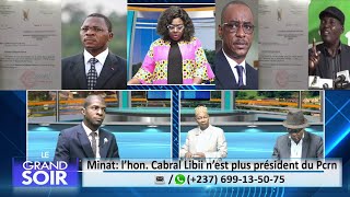 MINAT : L'HON. CABRAL LIBII N'EST PLUS PRÉSIDENT DU PCRN